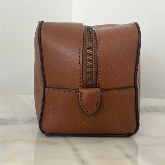 Ralph Lauren Leather Travel Set – Shave Kit + Card Case (Bundle Deal) - Picture 3 of 9